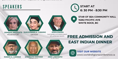 Kindness & Kinship - World Religions Conference - White Rock, BC