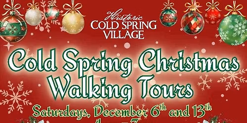Cold Spring Christmas Walking Tours