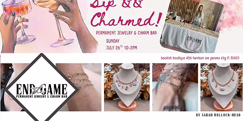 Sip N Charmed : End Game Jewelry @ Bookish!