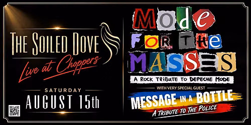 Mode for the Masses with very special guest Message in a Bottle