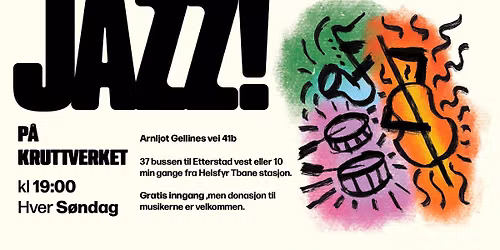 S\u00f8ndagsJazz p\u00e5 Kruttverket