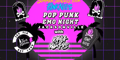 Pop Punk Emo Night Jacksonville by PUNKNITES with KAYLA KORPICS
