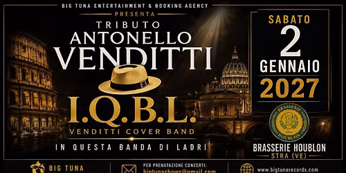 IN QUESTA BANDA DI LADRI - ANTONELLO VENDITTI TRIBUTE BAND live@BRASSERIE HOUBLON, Stra (VE)