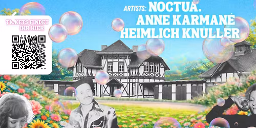 Kulturbaden Summer Opening mit Heimlich Kn\u00fcller, Anne Karman\u00e9 & Noctua 