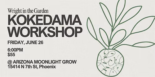 Kokedama Workshop