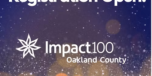 Impact100 Oakland County Annual Grant Awards Ceremony