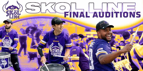 Minnesota Vikings Skol Line Final Auditions 2026