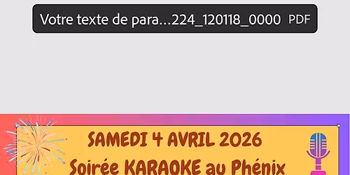 Karaok\u00e9 du Ph\u00e9nix 