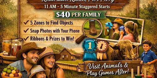 Restoration Ranch Scavenger Hunt