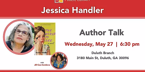 Author Talk with Jessica Handler