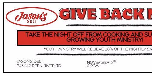 Jason's Deli Give Back Night