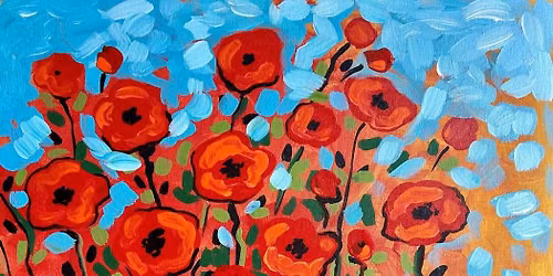Painting Poppies-Paint Party