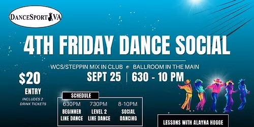 4th Friday Ballroom & WCS\/Steppin' Social