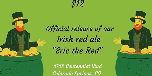 St Patricks Day Beer Release and Dinner