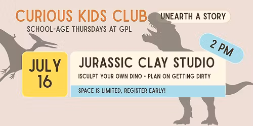 Curious Kids Club- Dino Dig