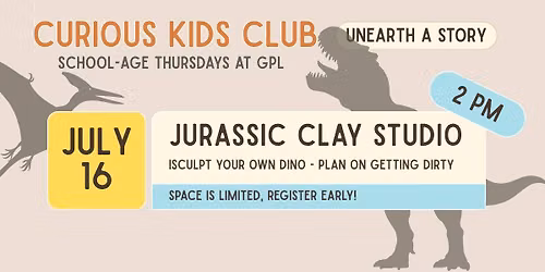 Curious Kids Club- Dino Dig