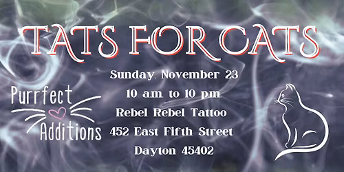 Tats for Cats - Flash Tattoo Event