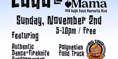 Community Luau at Kava Mama!