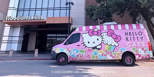 Hello Kitty Cafe Truck Central - Tulsa Appearance