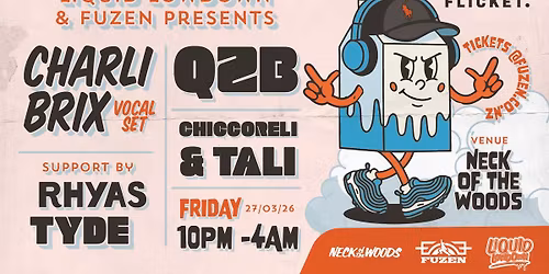 Charli Brix (Vocal Set) & QZB Auckland 