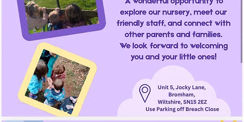 Happy Feet childcare open morning