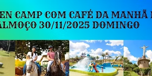 GREEN CAMP COM CAF\u00c9 DA MANH\u00c3  E ALMO\u00c7O 30\/11\/2025