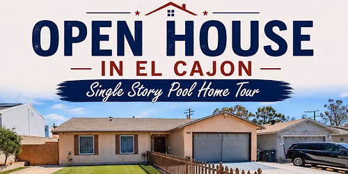  Open House: 773 Sandalwood Dr, El Cajon, CA