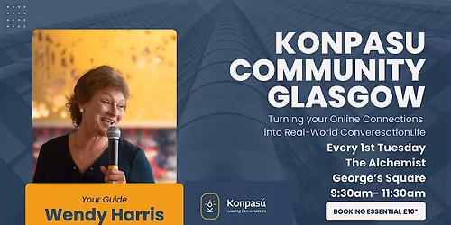 Konpasu Community Glasgow - Online Connections Become Real Conversations