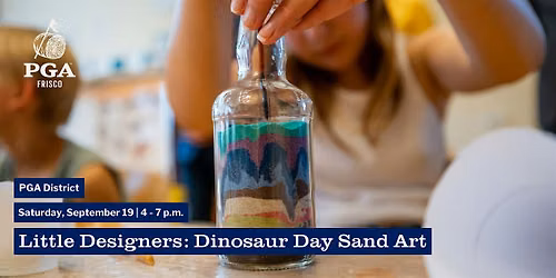 Little Designers: Dinosaur Day Sand Art