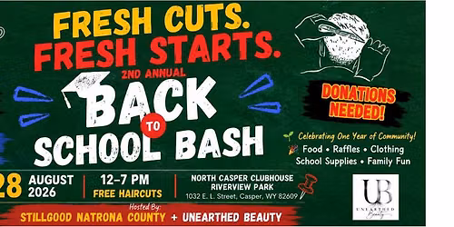 \u2702\ufe0fFresh Cuts. Fresh Starts. Back-to-School Bash\ud83c\udf92