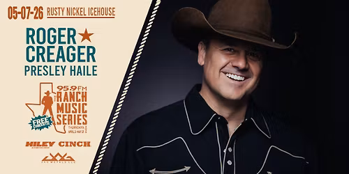 Music Series - Roger Creager with Presley Haile