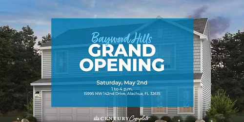 New Community Grand Opening in Alachua, FL