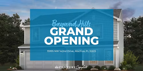 New Community Grand Opening in Alachua, FL