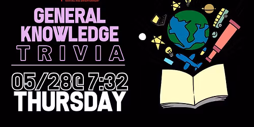 General Knowledge Trivia @ High Caliber