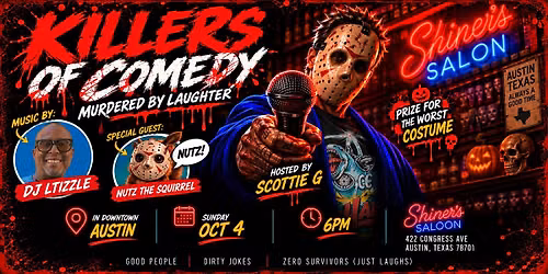 KILLERS OF COMEDY: MURDERED BY LAUGHTER