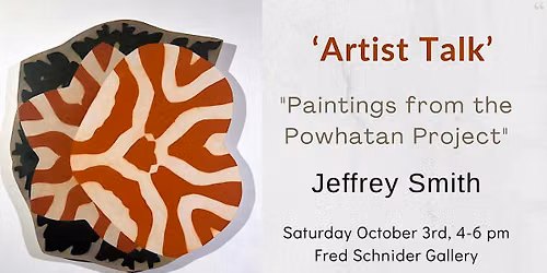 'Artist Talk' with painter Jeffrey Smith