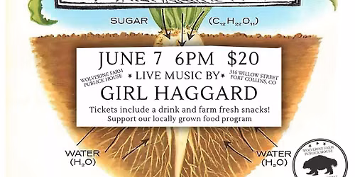 Wolverine Farm Farm Benefit Show w\/ Girl Haggard