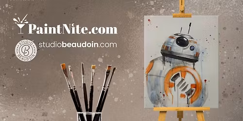 Paint Nite: BB-8
