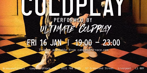 Ultimate Coldplay Live At Camp and Furnace