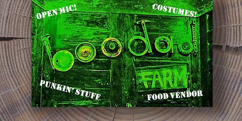 Boodad Open Mic and Halloween Party