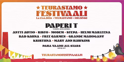 TEURASTAMO FESTIVAALI 2026