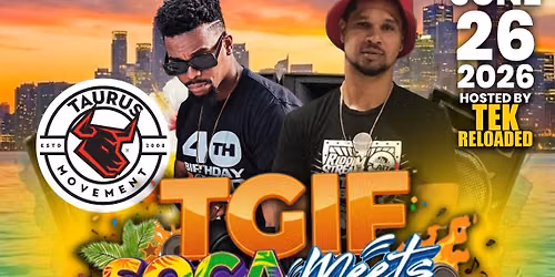 TGIF: Soca Meets Dancehall !!Tauras movement live fr Trinidad