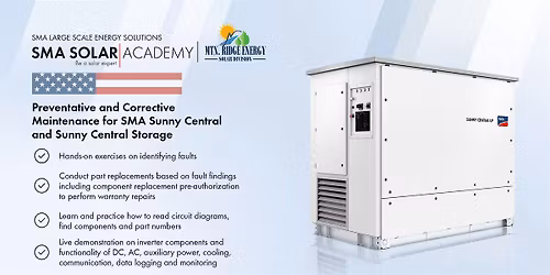 Sunny Central Preventative and Corrective Maintenance