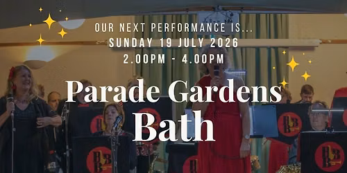 Parade Gardens, Bath with the Big Brunch Band