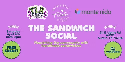 Sandwich Social: Nourishing our community with hand-made sandwiches