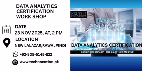 DATA ANALYTICS CERTIFICATION WORKSHOP