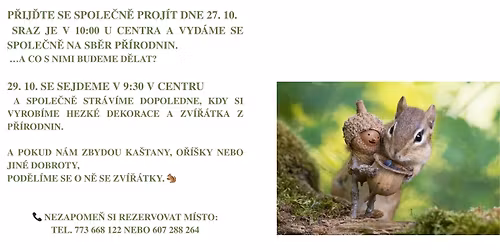 Podzimn\u00ed pr\u00e1zdniny str\u00e1ven\u00e9 spolu \u2014 venku, v p\u0159\u00edrod\u011b, s \u00fasm\u011bvem.