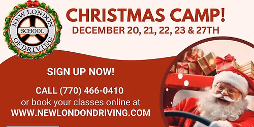 Driver's Education Xmas Camp