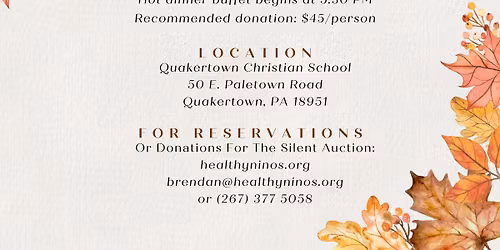 Healthy Ni\u00f1os Honduras Annual Banquet and Silent Auction