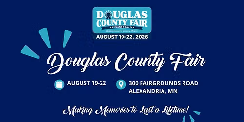Douglas County Fair 2026 - Alexandria, MN